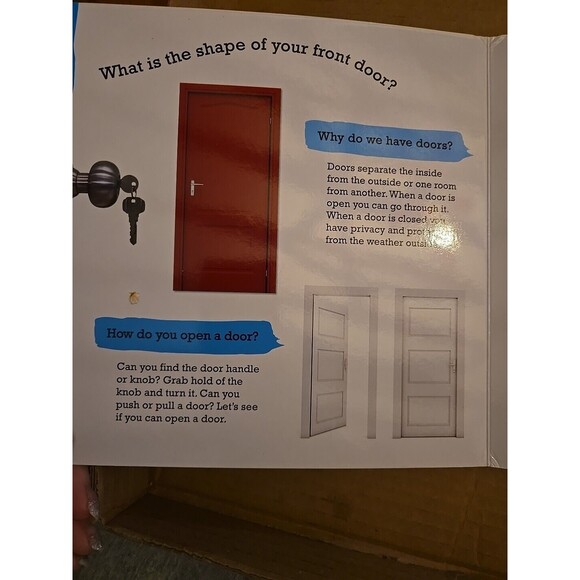 Garden Learning Grow with STEAM Board Book, My Home 10 Pages, Kids Children - Picture 3 of 3